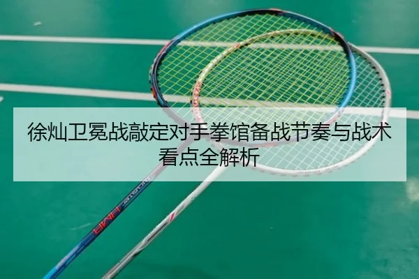 徐灿卫冕战敲定对手拳馆备战节奏与战术看点全解析